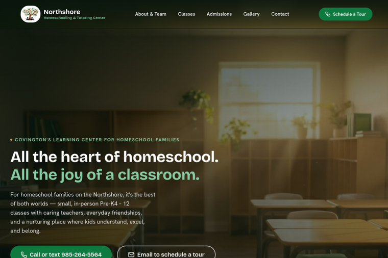 Northshore HTC — screenshot