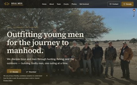 Real Men Outfitters — screenshot